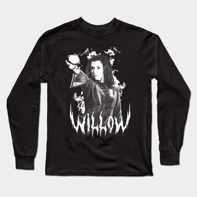 Willow Long Sleeve T-Shirt by nickbaileydesigns